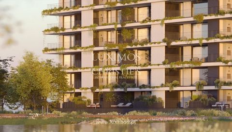 Nuevo  piso de 4 dormitorios en venta en la urbanización Green Terrace Porto - Íris Private Residence, con amplio balcón , en Oporto . Este nuevo piso de 4 dormitorios en venta en la Urbanización Green Terrace Porto - Residencial Privado Íris , diseñ...