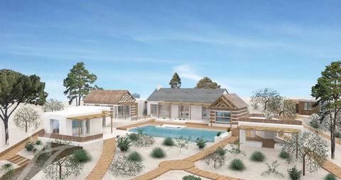 Plot 2892 sqm | Coastline views | Casas da Colina | Gated community | Approved project | 5 suites | 600 sqm | Swimming pool | Close to Pego and Carvalhal beaches | Pego | Carvalhal | Comporta Exceptional and exclusive Plot of 2892 sqm with approved a...