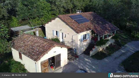 Fiche N°Id-LGB168821: Berganty, Countryside sector, House of about 126 m2 comprising 5 room(s) including 4 bedroom(s) + Land of 9090 m2 - Recent construction 2001 - Ancillary equipment: garden - courtyard - terrace - balcony - garage - parking - doub...