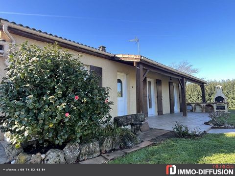 Fiche N°Id-LGB170163 : Bourran, secteur Secteur r?sidentiel calme, Maison avec jardin et garage d'environ 106 m2 comprenant 5 piece(s) dont 3 chambre(s) + Jardin de 1500 m2 - Vue : Jardin - Construction 1978 Traditionnelle - Equipements annexes : jar...