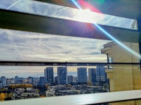 Paris16ème Passy  Appartement 3pièces type Loft d'exception Art déco avec vue panoramique sur la Seine