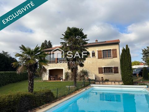 Maison T4, 88m2, piscine 10x5m, garage 76m2, abri camping car