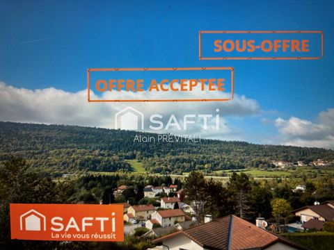 Vue dégagée, terrain 987 m²