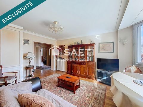 Nanterre Limite Rueil, 3 pièces traversant et lumineux