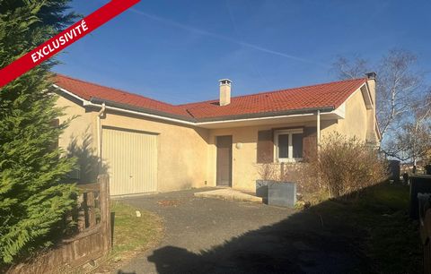 Maison de 4 piece a vendre a roche la Molière d'une superficie de 101 m2 avec garage