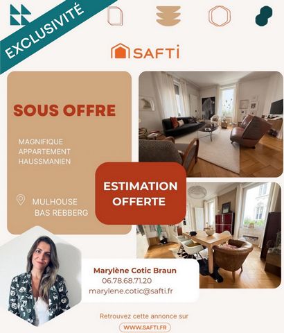 Appartement haussmanien coup de coeur
