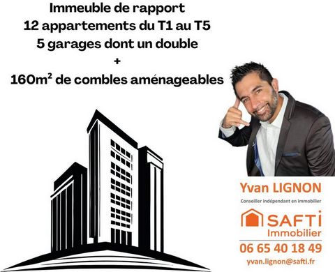Immeuble de rapport - coeur du centre-ville