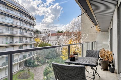 Appartement 2 pièces meublé dans une résidence de prestige avec services 24h/24 à Neuilly -sur - Seine.