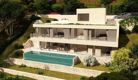 Exclusive project for the construction of a spectacular villa located on the seafront, with infinity pool, stunning sea views and direct access to the sea. The plot, of 955 m² according to the land registry, enjoys a privileged location in Cap de Beg...
