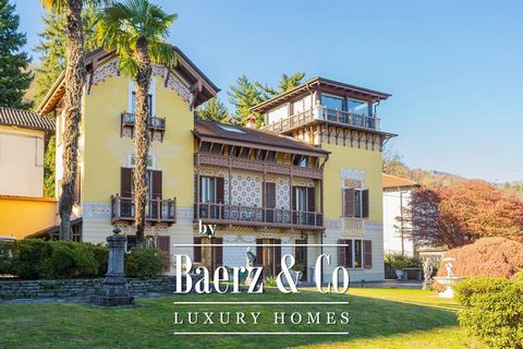 This prestigious villa for sale in Stresa on Lake Maggiore is charming and evokes an atmosphere of elegance and historicity. The privileged location, Art Nouveau design and architectural details make the property particularly attractive. The presence...