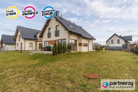 Detached house in Lezno, located among single-family buildings, in a quiet and peaceful area. It's a peaceful place, full of freedom, with charming, full of picturesque areas. A house from 2022 with a frame structure total area of 192.15m2, usable ar...