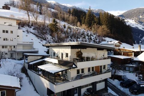 Accogliente appartamento per le vacanze alla periferia di Hippach, non lontano dal comprensorio sciistico di Mayrhofen. L'appartamento offre spazio sufficiente per 4 persone ed è dotato di 2 camere da letto, un soggiorno e zona pranzo e un ampio bagn...