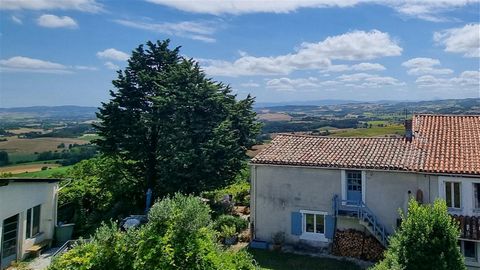 Spectacular mountain views, 3-bedroom village house with 2-bedroom studio, pool and large barn. 30 minutes from Carcassonne Situated on the edge of a pretty hilltop village, this house has absolutely breathtaking views of the Pyrenees. MAIN HOUSE The...