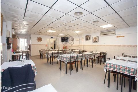 TRESPASSE IN BARREIRO, A RESTAURANT VERY WELL LOCATED, CLOSE TO THE CITY CENTER, WITH INSTALLED CLIENTELE, AFFORDABLE RENT. Restaurant in the riverside area of Barreiro, close to the city, a 5-minute walk from the road-rail-river station connecting t...