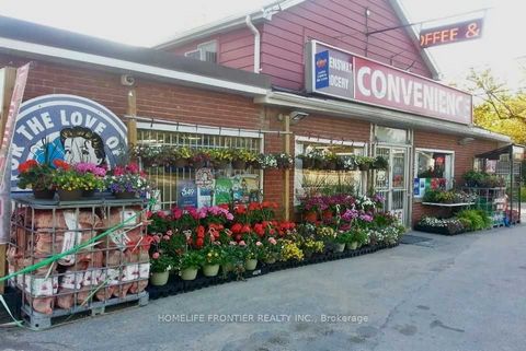 Very stable and well established the convenience store in rapidly growing Keswick. Over 50 years Historical Convenience in this Community. Lake is just 0.5 km away and very busy in Summer.You can manage the business (Rent:$2,160 +HST) and live in 4 b...