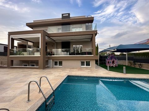 Located in Limassol. This new Villa is in a lovely location in Pyrgos with easy access to the highway and short distance to the beach road. Entrance hallway separates the luxury kitchen from the sitting/dining area, guest wc, secondary kitchen with a...