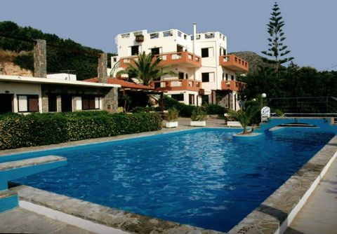 Located in Agios Nikolaos. This tourist complex of 12 apartments, bar/snack, childrens play area, large, decorative swimming pool of 90sqm and sunbathing area are surrounded by 5000sqm of beautiful gardens. The complex is situated a 15 minute walk fr...