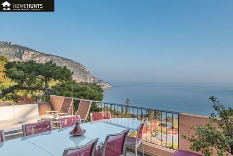 Eze/ Eze bord de Mer, superb sea view family home..... This modern 271 m2 villa offers an exceptional living environment with spectacular sea views. There's 5 bedrooms so plenty of space to host guests, bright and airy modern reception areas, a bespo...