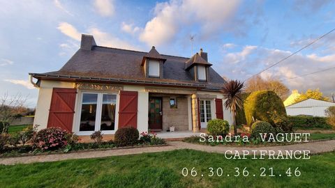 Dpt Morbihan (56), à vendre PONTIVY maison P6 de 123 m² - Terrain de 1500 - Plain pied