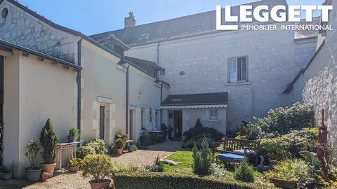A27982ANF37 - Come and discover this lovely 3-storey mansion full of character, featuring a beautifully maintained garden located in a peaceful village surrounded by vineyards, 15 mins from Langeais with its grand chateaux and popular Sunday market. ...