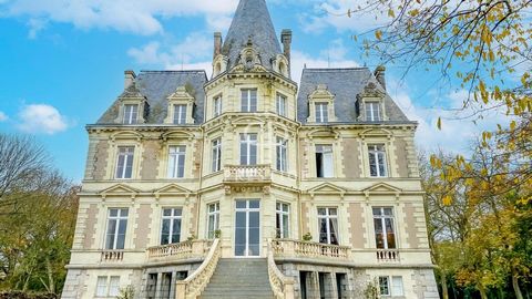 Exclusive 15 bedroom country chateau, which boasts superb original features throughout, situated in a quiet setting in Saint Georges sur Loire, close to Angers and the banks of the River Loire. Full of character and charm and with period decor throug...