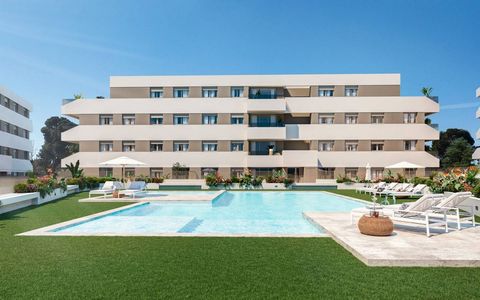 Apartments in San Juan Playa, Costa Blanca It is a residential complex with 84 homes with 1, 2, 3 and 4 bedrooms with a common garden area with a swimming pool. The houses have a garage and parking. All the houses have large terraces. Swimming poolGa...