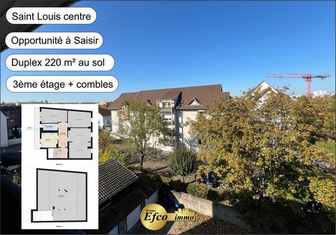 Découvrez ce magnifique duplex, idéal pour une famille ou un projet d’investissement. Ce bien comprend un appartement entièrement équipé, prêt à accueillir ses nouveaux occupants. Les combles, déjà isolés, offrent un espace supplémentaire à aménager ...