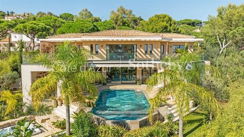 Would you like to live in Ste Maxime, close to the famous Saint-Tropez village? Discover this charming villa, built in 2023, now for sale. There is a large living space of 440 sq. m in the villa. Whether you're in the mood to host guests or to simply...