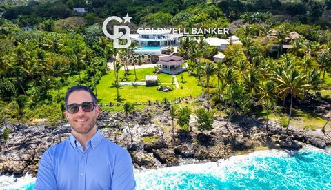 Welcome to your own slice of paradise! This stunning and uniquely designed private oceanfront estate is nestled on one of the most exclusive streets in Las Galeras, offering a luxurious and tranquil living experience. Custom-built in 2020, this magni...