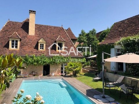 Eric and Aurélie Asdrubal present this 18th century house in the heart of the village of Le Bugue, a town renowned for its historical and cultural heritage. Situated in the active centre of the village, you're close to everything without the hassle o...