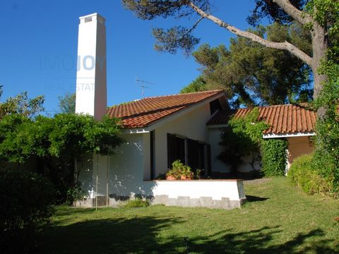 Volledig gerenoveerd huis in Birre (Cascais), met bijzondere architectuur en met een uitgestrekte en prachtige tuin (zonder zwembad), zeer rustig en privé, in een praktisch drukke straat, op 3 minuten van de afrit van de snelweg A5. Beschrijving: - 1...