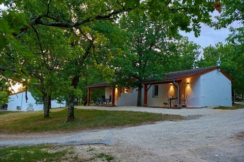 Chenille, ein gemütlicher, attraktiver Bungalow in unserem Park. Versteckt zwischen Bäumen und Sträuchern. Einteilung des Ferienhauses Das Ferienhaus ist für 2 bis 4 Personen geeignet. Es gibt ein Wohnzimmer mit offener Küche. Die Küche ist mit einer...