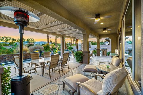 This beautiful and impeccably maintained home in Del Webb's Sun City Shadow Hills features the popular AVALINO floor plan and has the most beautiful backyard, offering preferred SOUTH-FACING sun exposure and both PRIVACY and outstanding MOUNTAIN VIEW...