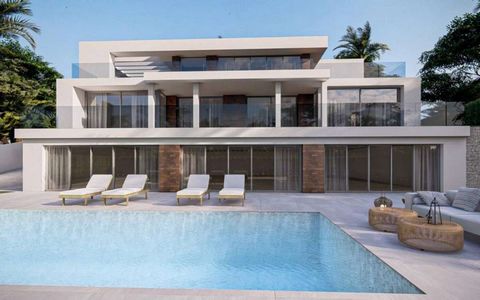 Projet de villa à Altea Hills, Costa BlancaMaison moderne avec des caractéristiques innovantes, des technologies de pointe et des vues panoramiques impressionnantes en raison de son emplacement fantastique, sur un terrain surélevé qui offre les plus ...