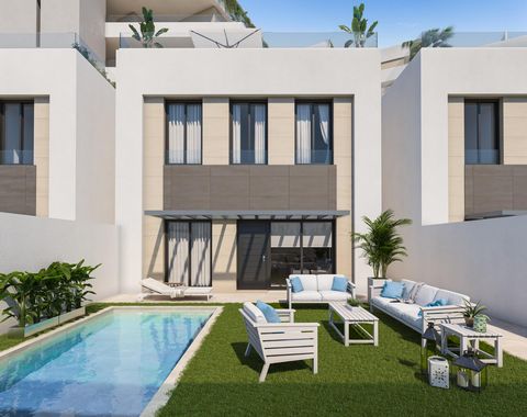 Exclusive 4 bedroom, 3 bathroom Villa in a luxurious residential complex located 800 meters from the sea in Águilas, Murcia, offering privileged views and a perfect connection with nature providing access to key services.The Villas have a private poo...