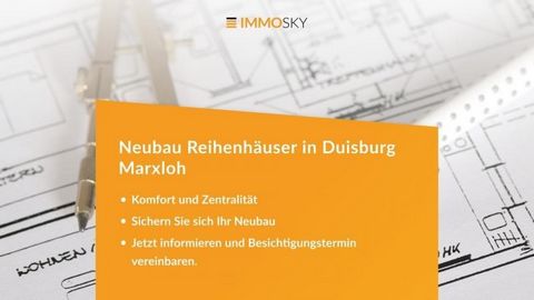 En el codiciado barrio de Duisburgo-Marxloh, tenemos previsto construir tres modernas casas adosadas que se caracterizan por un mobiliario de alta calidad y una construcción bien pensada. Cada casa ofrece aprox. 130 m² de superficie habitable y parce...