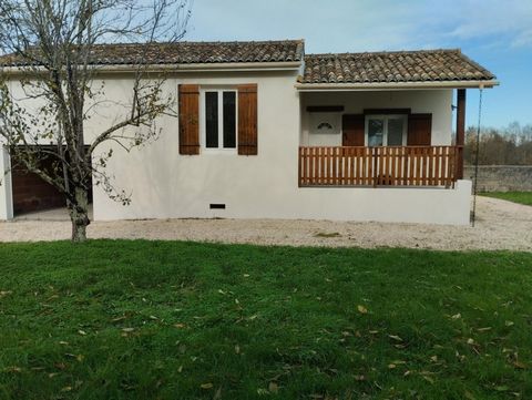 Maison 70m2, deux chambres, terrain 850 m2