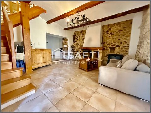 Maison en pierre, charme provençal à Allègre-les-Fumades