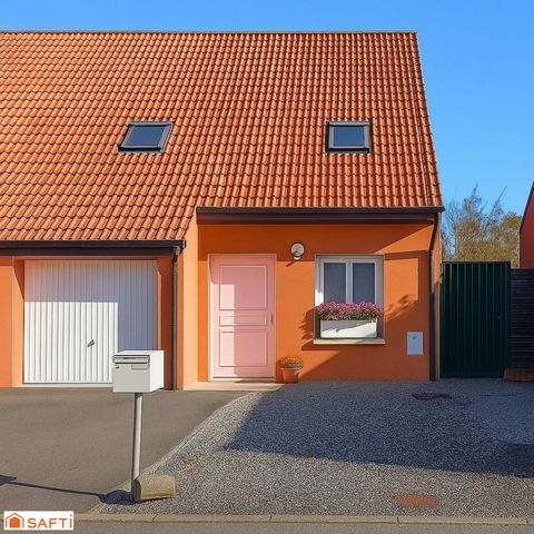 MARLY – MAISON SEMI INDIVIDUELLE 3 CHAMBRES AVEC JARDIN, GARAGE ET TERRASSE SANS VIS-À-VIS
