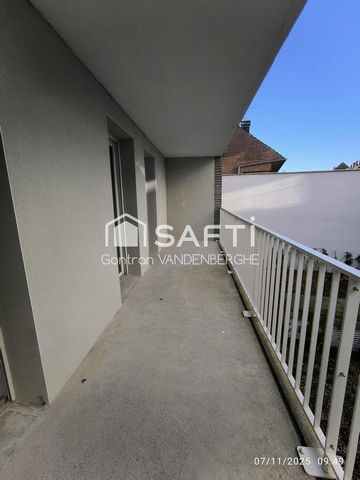 T3 Lumineux de 58 m² avec Grand Balcon