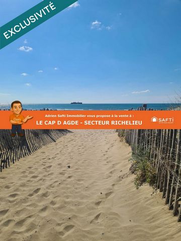 Richelieu - Cap d'Agde - appartement 38 m²