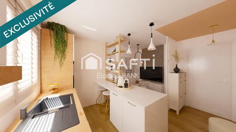 Appartement 2 pièces avec stationnement proche frontière !