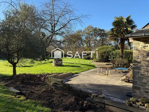 Longère en pierre dans un cadre d’exception