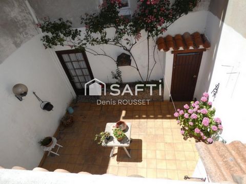 Maison T5 d'environ 104m² avec jolie cour intérieure, 2 terrasses et un garage - habitation de 90m²