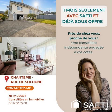 À Chantepie (Rennes Métropole) – Maison familiale 5 chambres, jardin clos, garage.