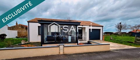 Plain-pied contemporain au calme, à deux pas du centre et des plages.