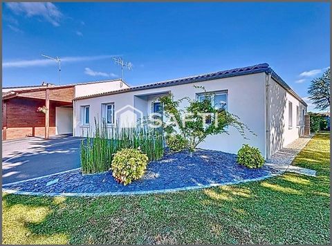 Maison Plain-pied 137m² - 5 Ch - Garage - Calme à Venansault !