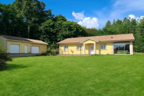 Maison plein pied avec piscine