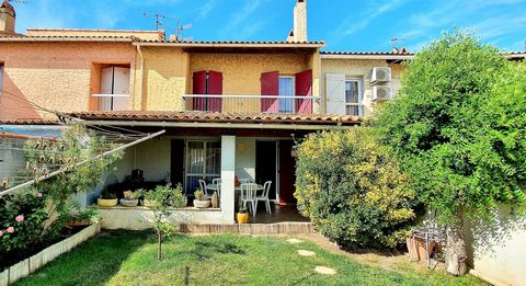 Een mooi huis van ongeveer 100 m² verdeeld over 3 niveaus, met prachtige woonruimtes voor het hele gezin, binnen en buiten, en ideaal gelegen dicht bij alle voorzieningen! Fos-sur-Mer ligt in het departement Bouches-du-Rhône in de regio Provence-Alpe...