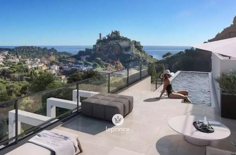 On the heights between Nice and Monaco, in an enchanting natural setting, an exceptional development with swimming pool. Most of the flats face south, with spectacular sea views. Spread over 2 buildings, each apartment has its own outdoor space, priv...